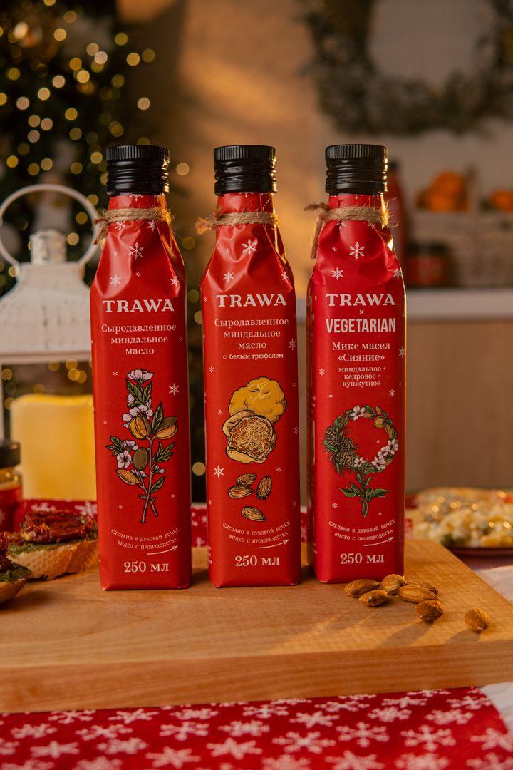 Сыродавленное масло TRAWA