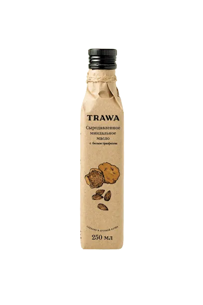 Сыродавленное миндальное масло с белым трюфелем купить на сайте TRAWA