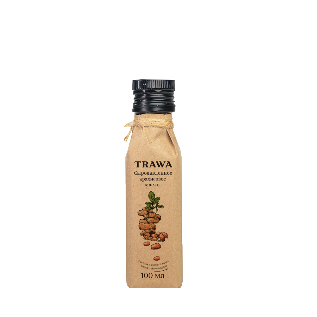 Масло АРАХИСОВОЕ сыродавленное купить на сайте TRAWA