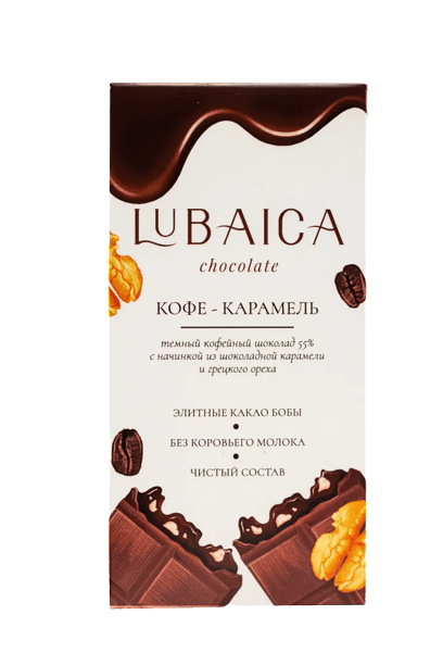 Темный шоколад Кофе-Карамель купить на сайте TRAWA