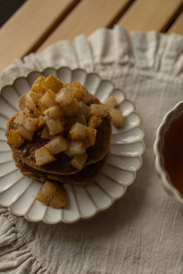 Тыквенные панкейки