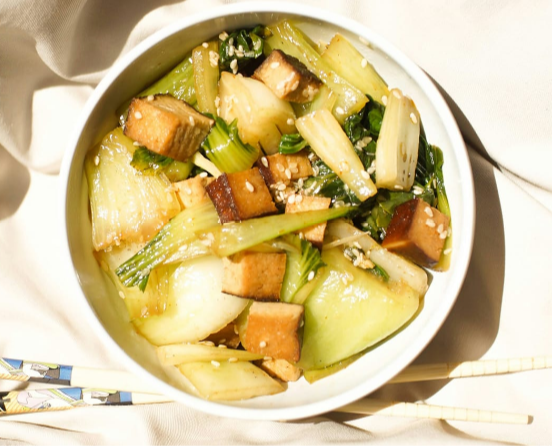 Суп с тофу и пак-чой - TRAWA