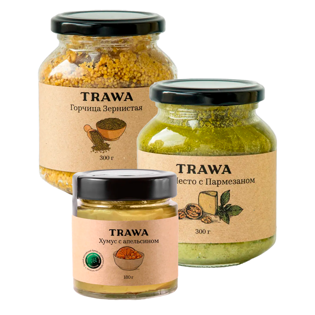 Песто, горчица, соусы купить на сайте Trawa