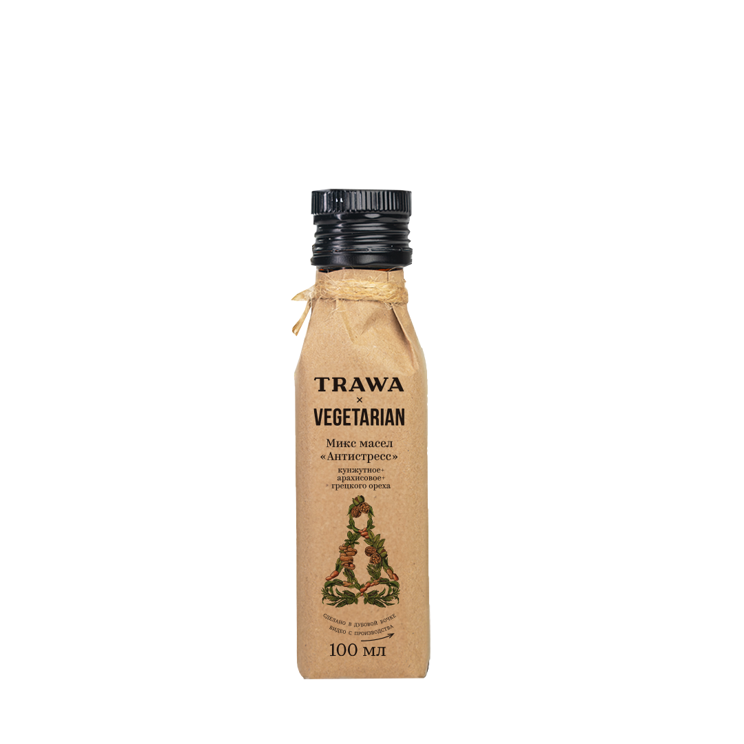 «АНТИСТРЕСС» микс сыродавленных масел Trawa & Vegetarian.ru купить на сайте TRAWA