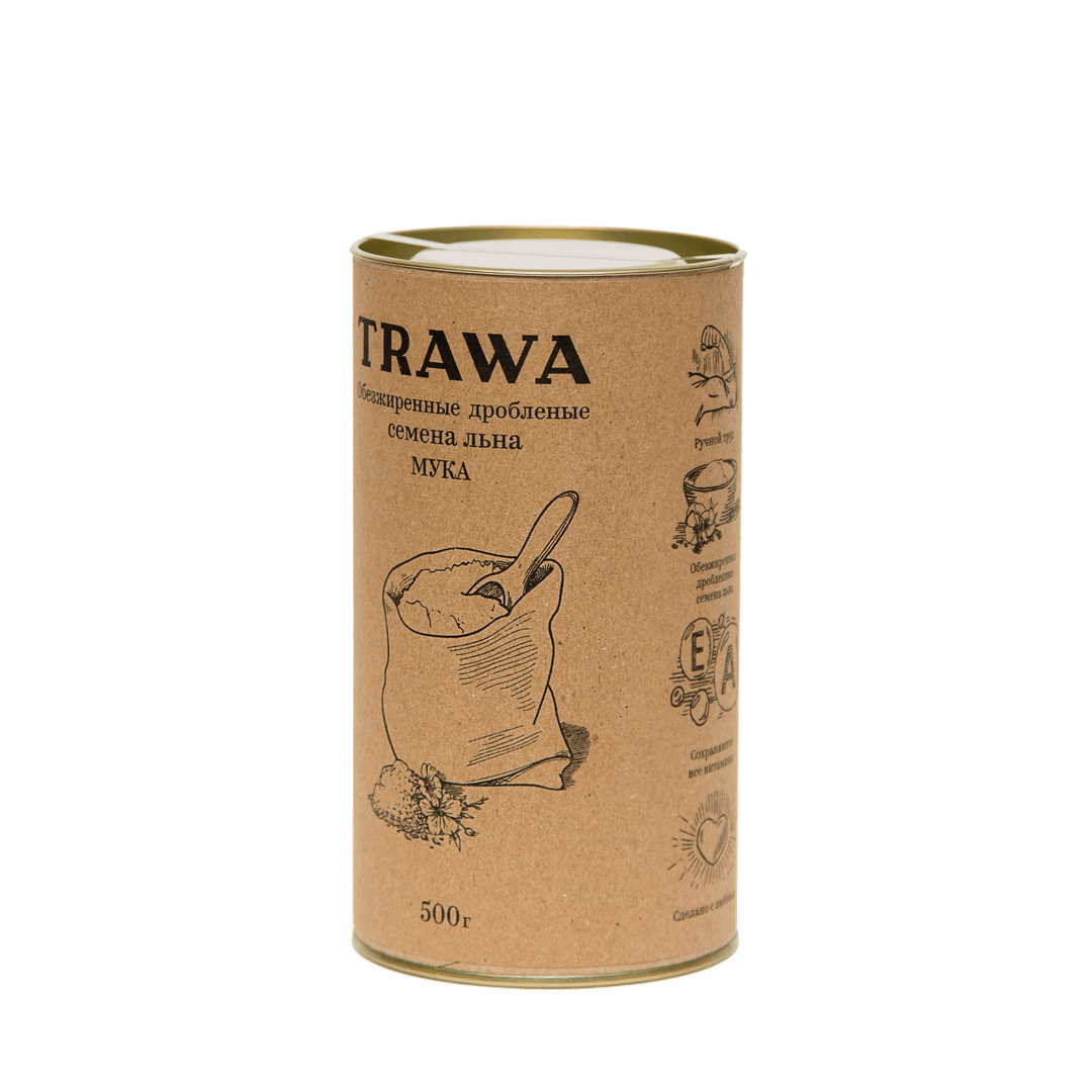 Льняная мука (каша) купить онлайн на сайте TRAWA