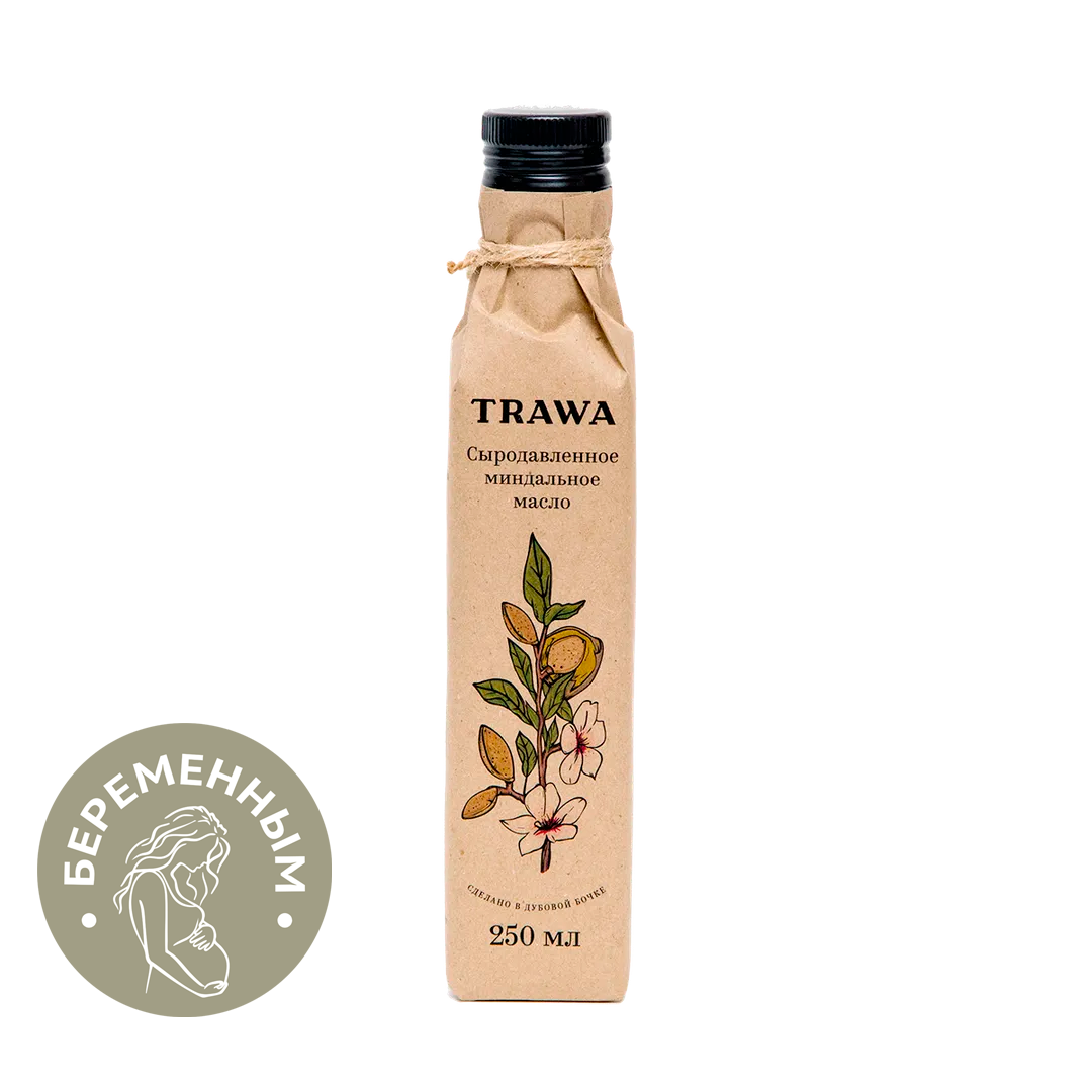 Масло МИНДАЛЬНОЕ сыродавленное  купить на сайте TRAWA