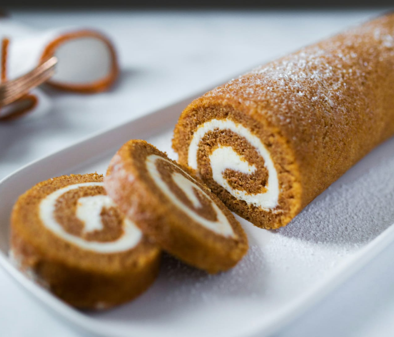 Тыквенный рулет