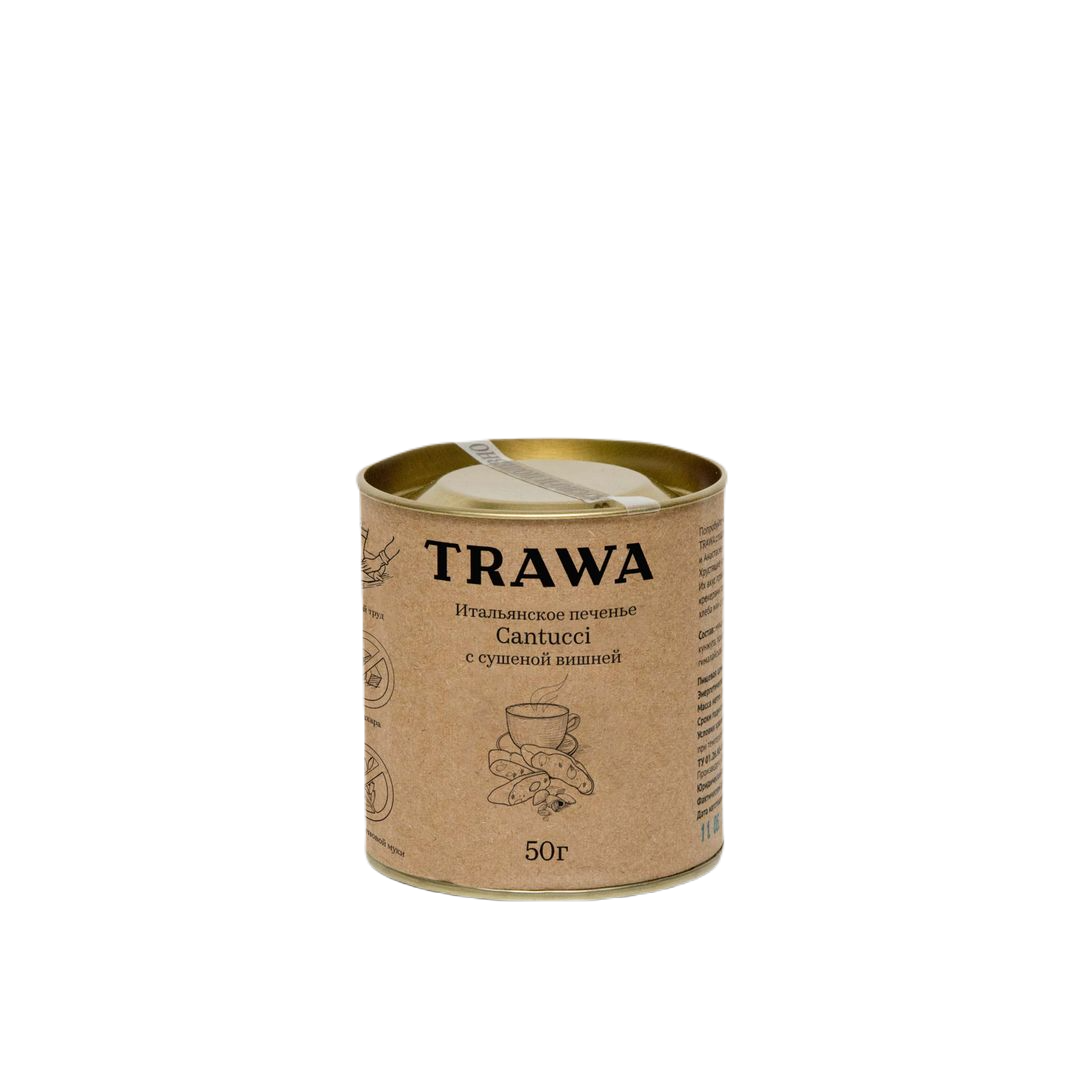 Печенье Кантуччи С Сушеной Темной Вишней купить онлайн на сайте TRAWA