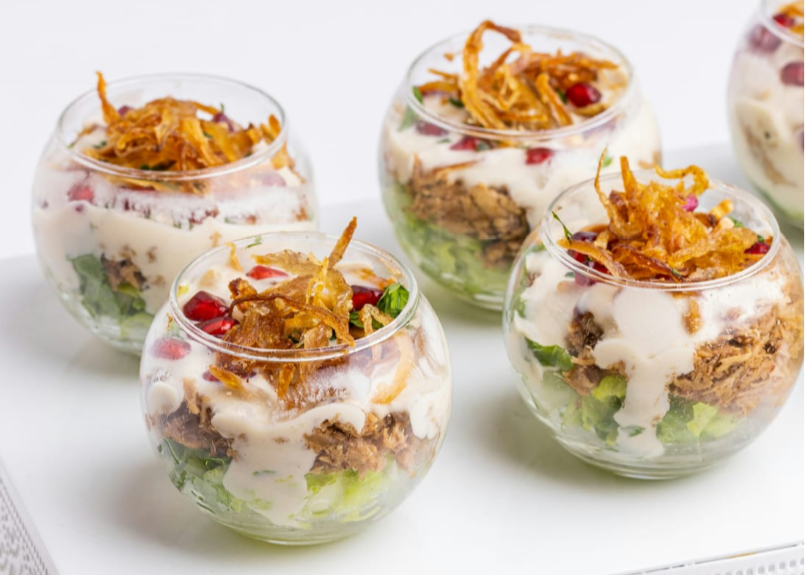 Салат в стакане - TRAWA