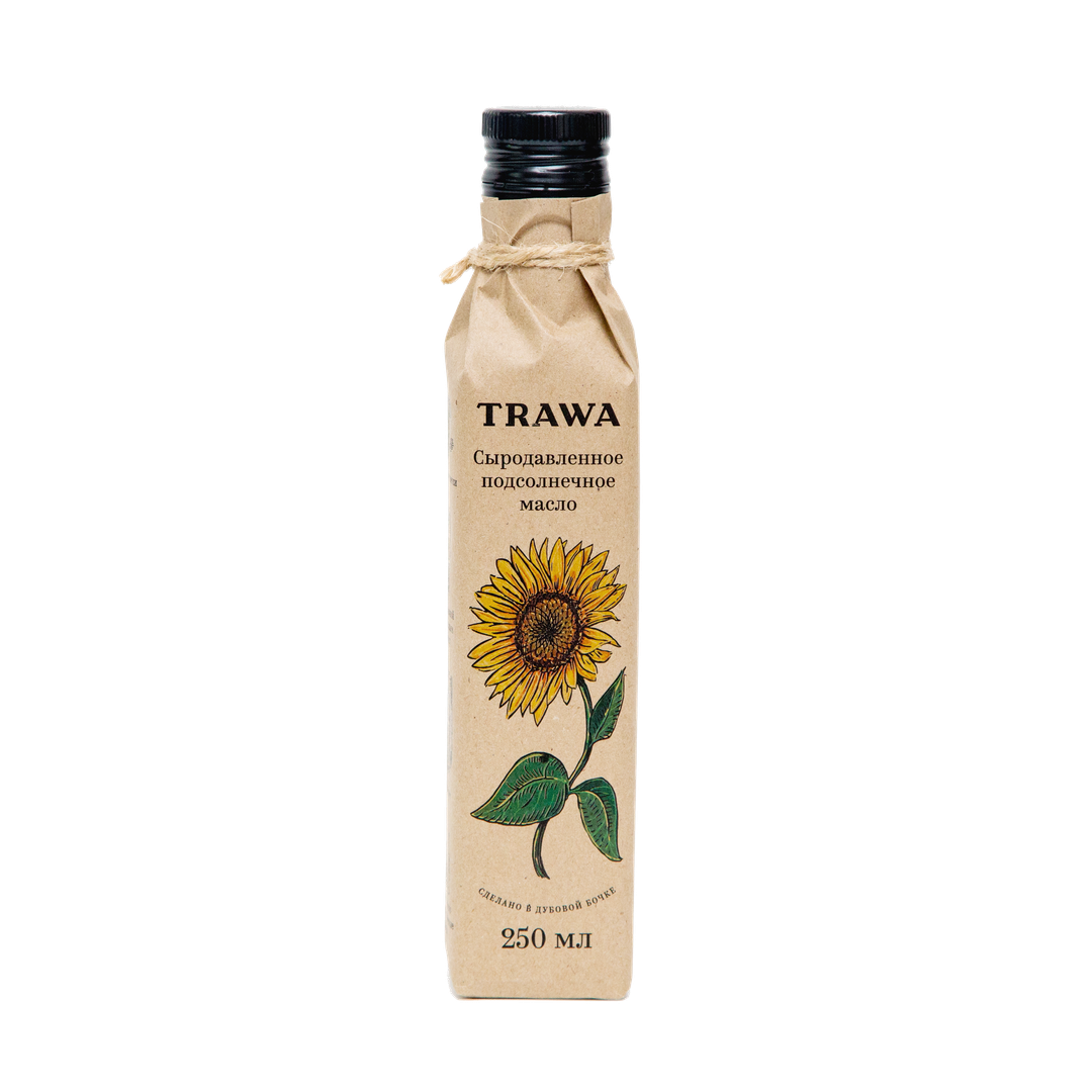 Масло ПОДСОЛНЕЧНОЕ сыродавленное купить на сайте TRAWA