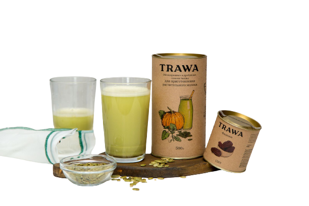 Растительное молоко купить на сайте Trawa