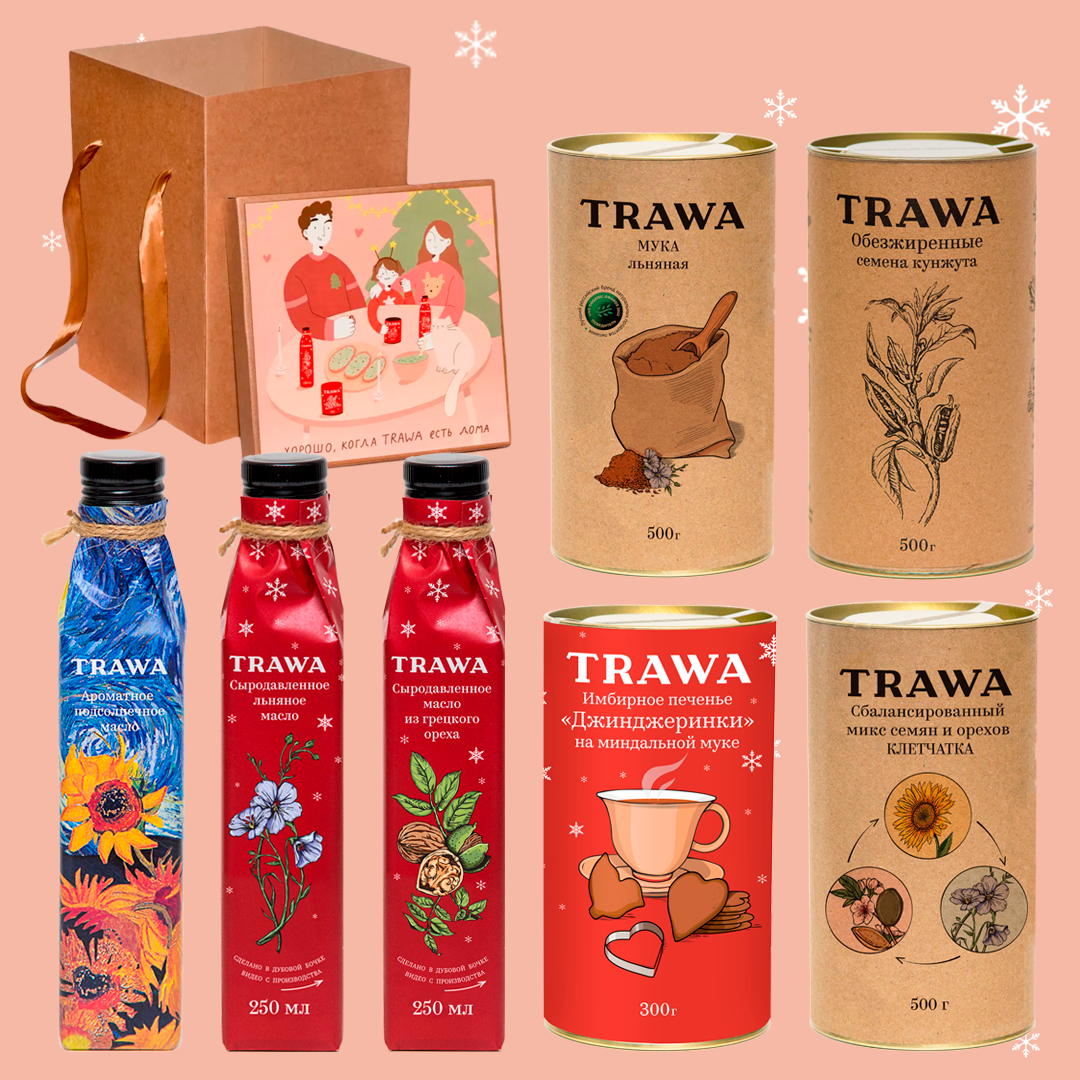 «Дорогим моим родным!» набор, подарок к Новому году купить на сайте TRAWA