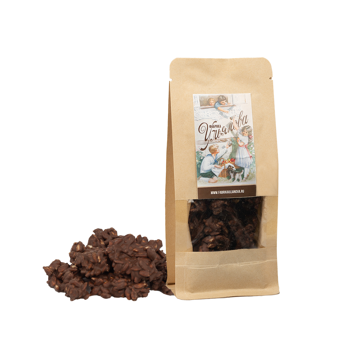 Шоколад Миндальный с семечками купить на сайте TRAWA