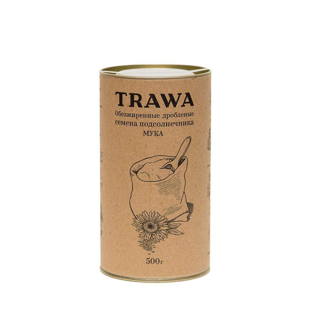 Обезжиренная  и дробленая подсолнечная семечка (мука) купить на сайте TRAWA