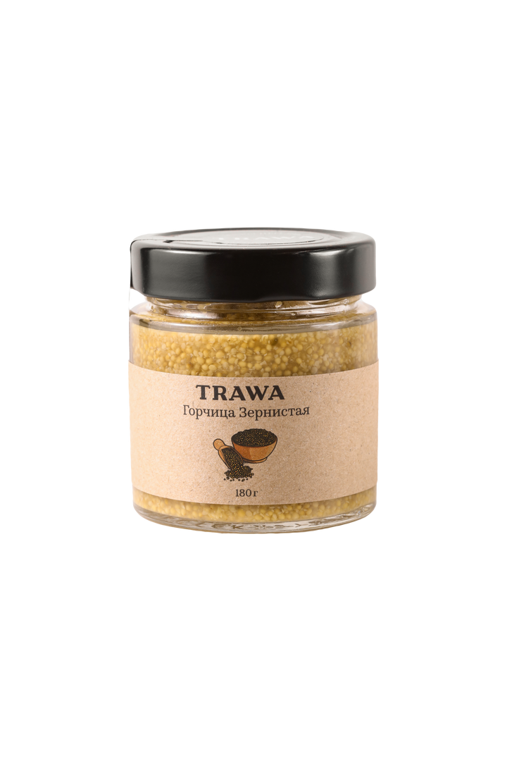 Горчица Зернистая  купить на сайте TRAWA