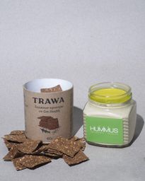 Хумус и Льняные Крекеры купить онлайн на сайте TRAWA