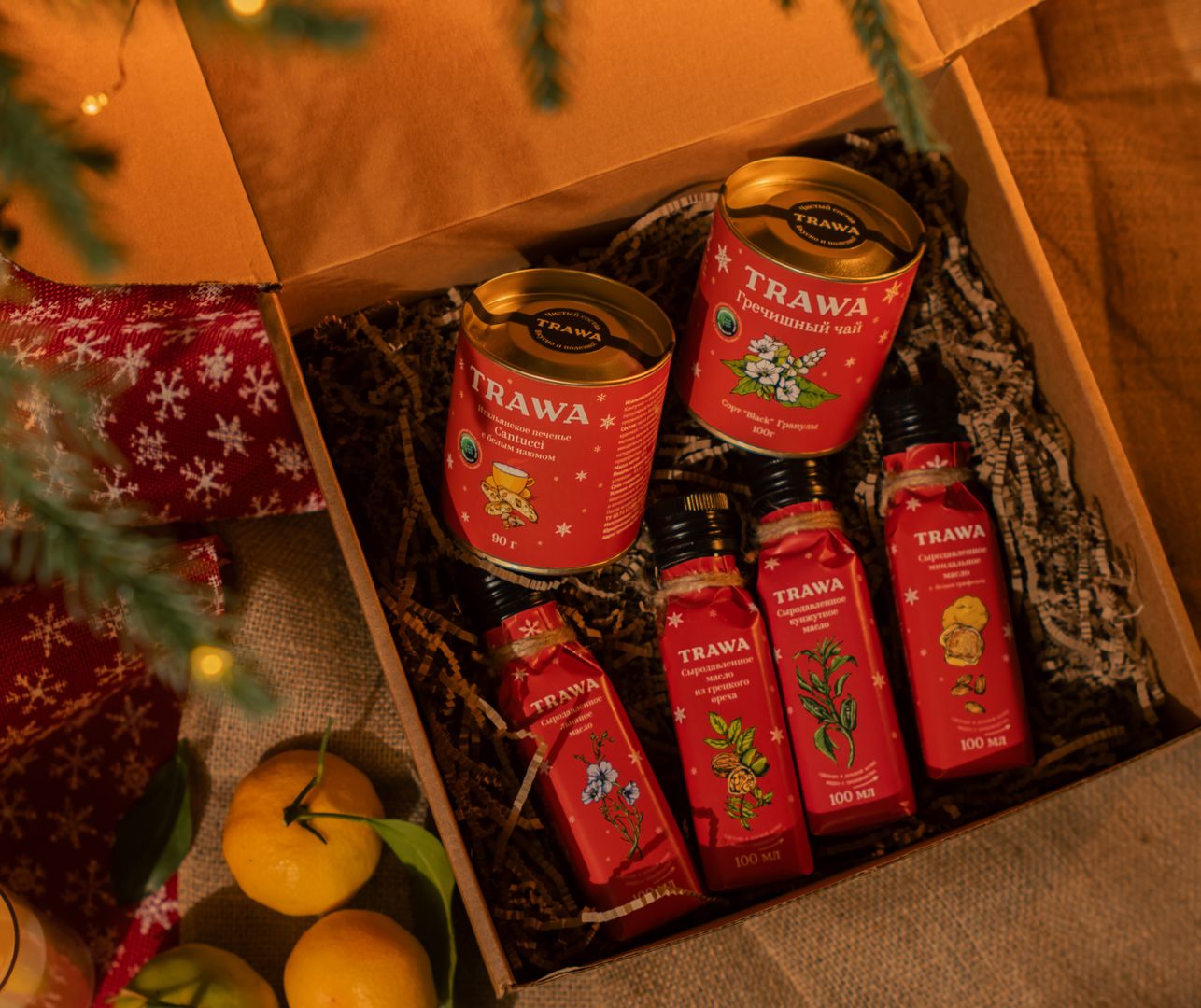 Тайный Санта: как удивить коллегу или друга подарком от бренда TRAWA Гайды по продуктам TRAWA Trawaoil