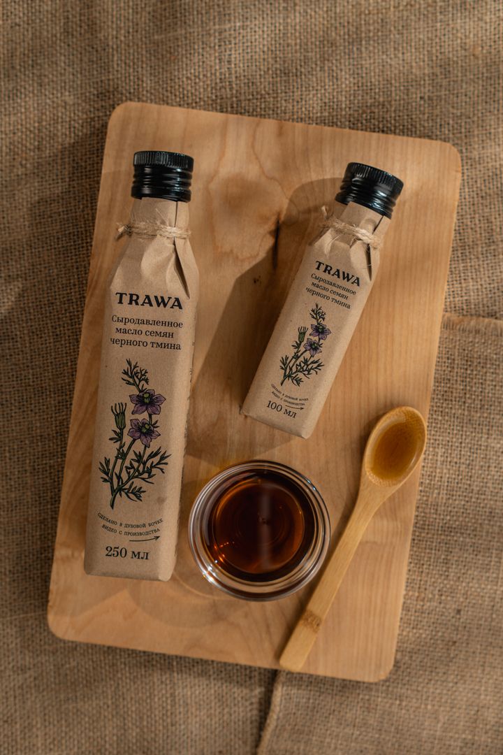 Скидка на масло черного тмина TRAWA