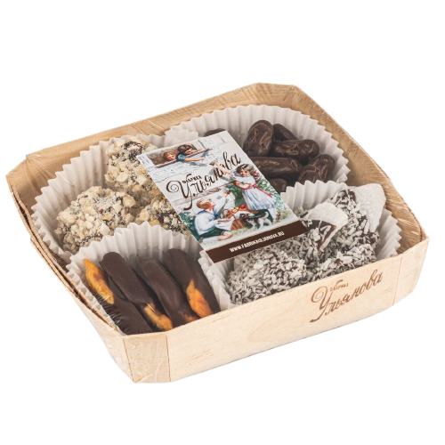 Шоколад и десерты от Фабрики Ульянова купить на сайте Trawa