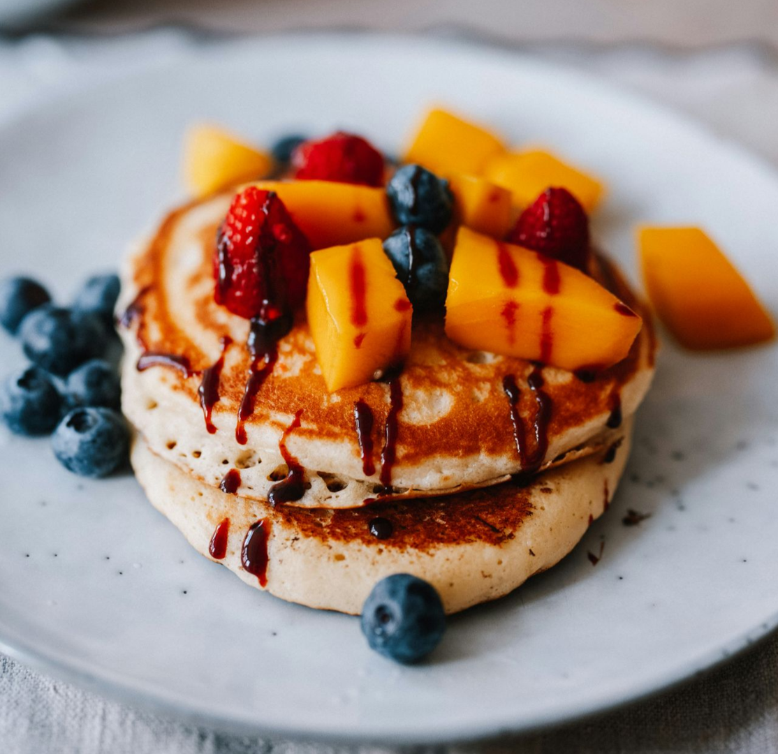 Ореховые веганские панкейки 🥞 Завтраки Trawaoil