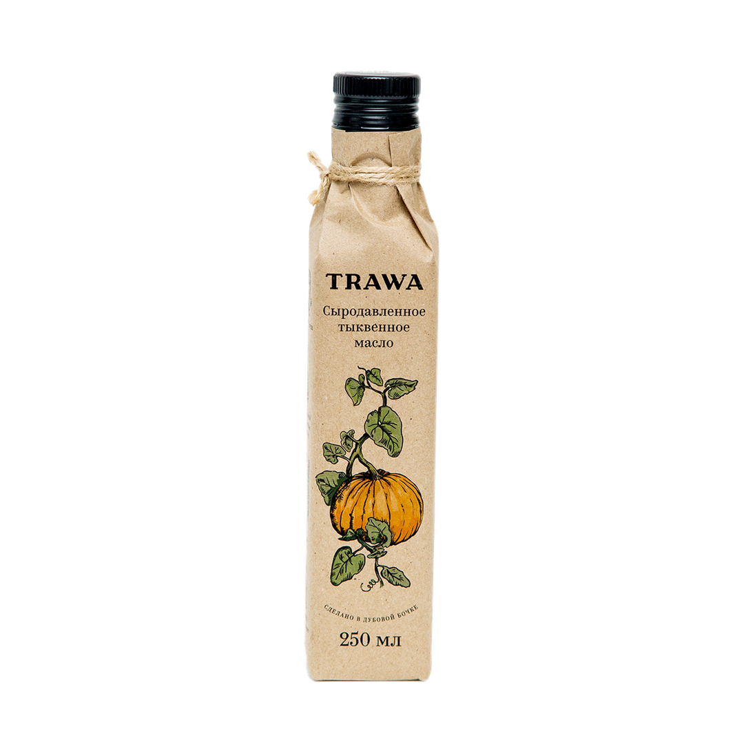 Масло ТЫКВЕННОЕ сыродавленное купить на сайте TRAWA