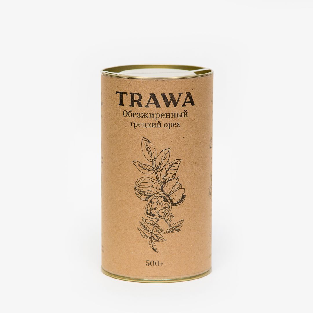 Обезжиренный грецкий орех купить на сайте TRAWA