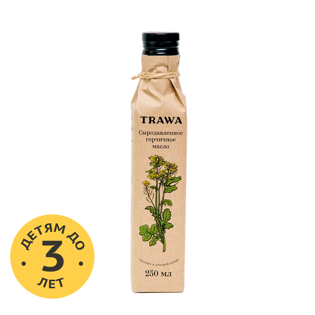 Масло ГОРЧИЧНОЕ сыродавленное купить на сайте TRAWA