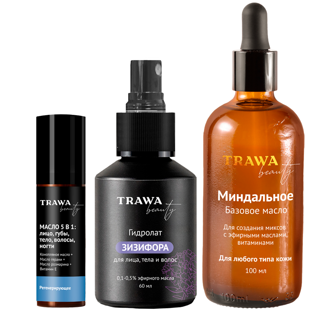 Косметические масла и гидролаты купить на сайте Trawa