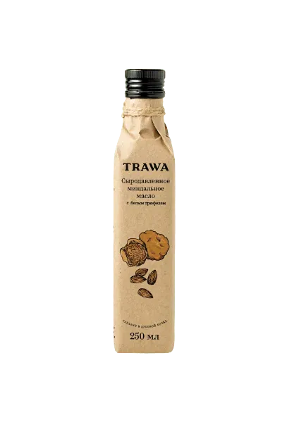 Сыродавленное миндальное масло с белым трюфелем купить на сайте TRAWA
