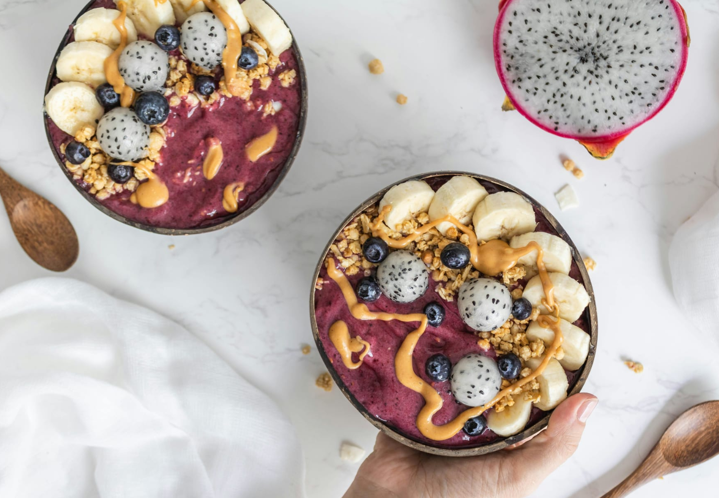 Смузи-боул с питахайей