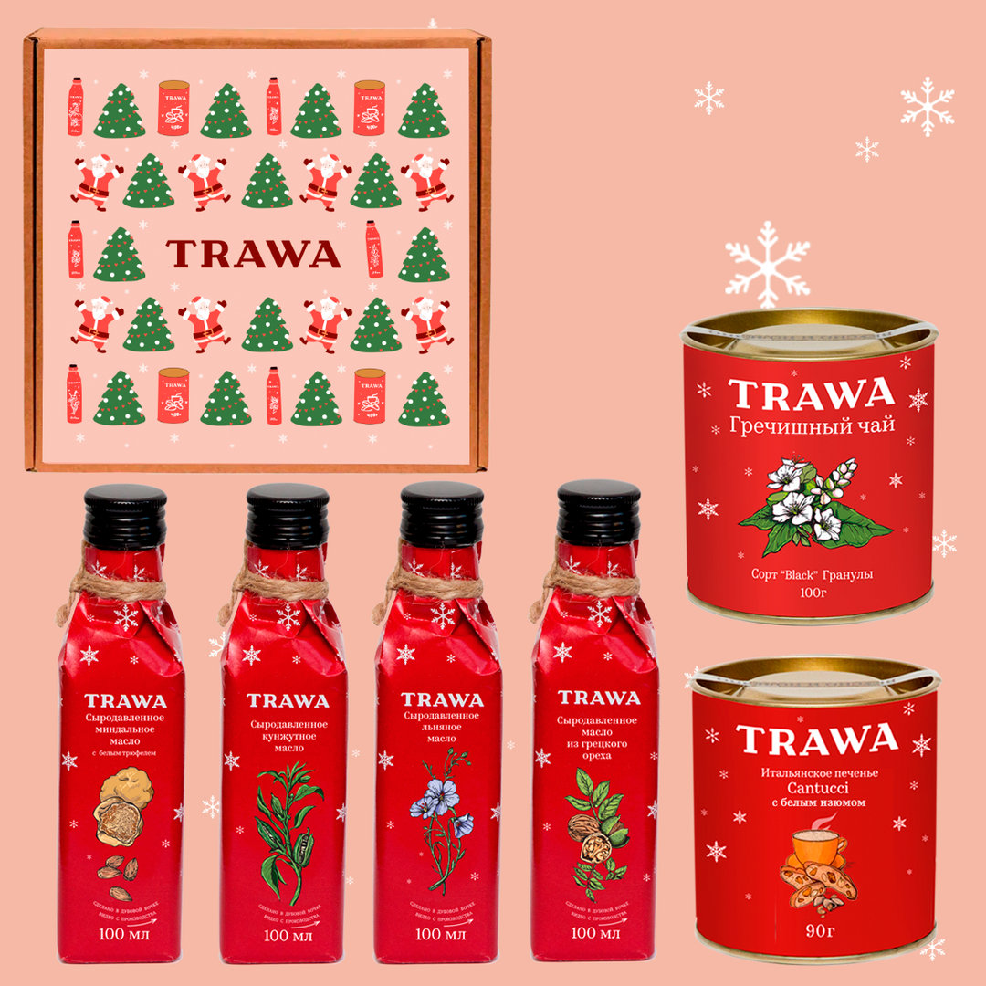 «Сохраняй баланс» набор, подарок подруге к Новому году купить на сайте TRAWA
