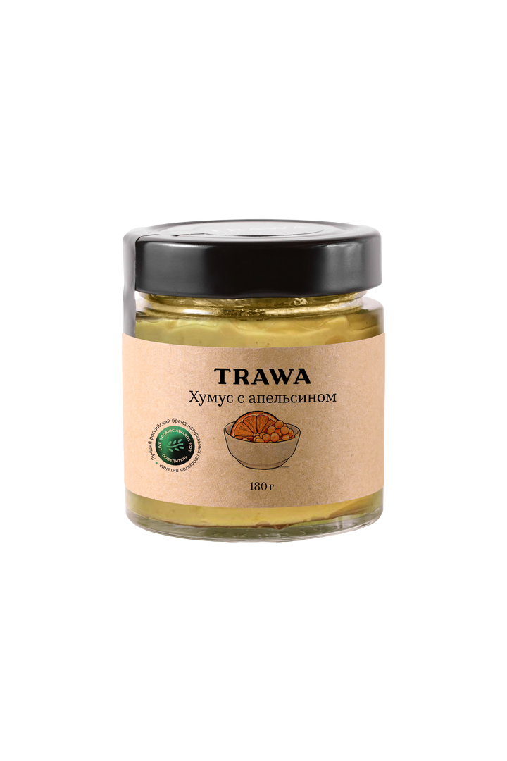 Хумус с апельсином купить на сайте TRAWA