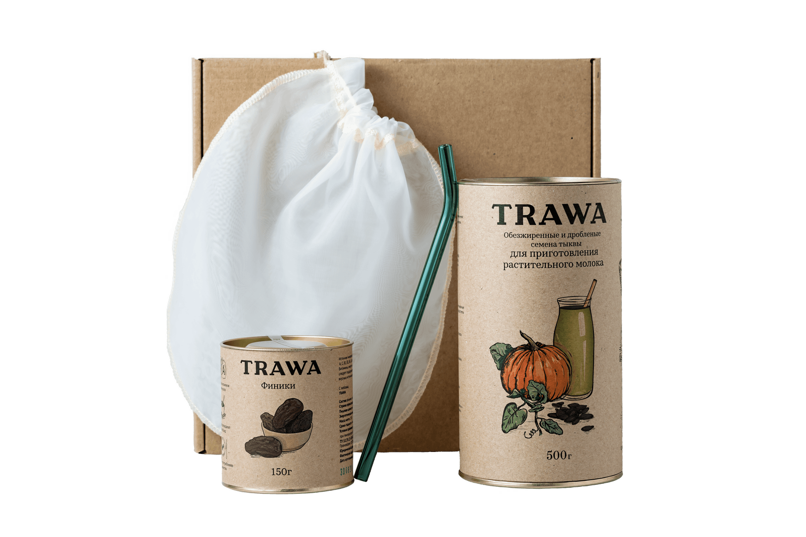 Набор для приготовления растительного молока купить на сайте TRAWA