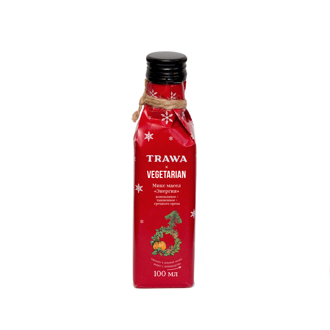 Женский Микс Масел "Энергия" от Trawa & Vegetarian В Красном купить онлайн на сайте TRAWA