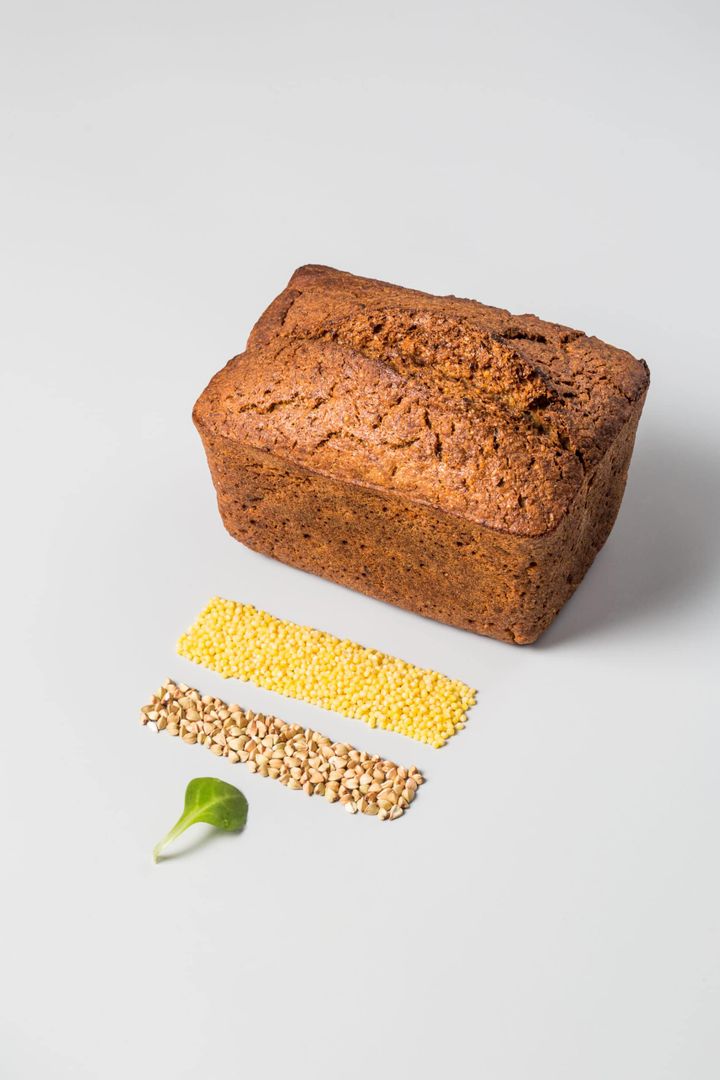 Хлеб Зеленая гречка - пшено - семена льна купить на сайте TRAWA