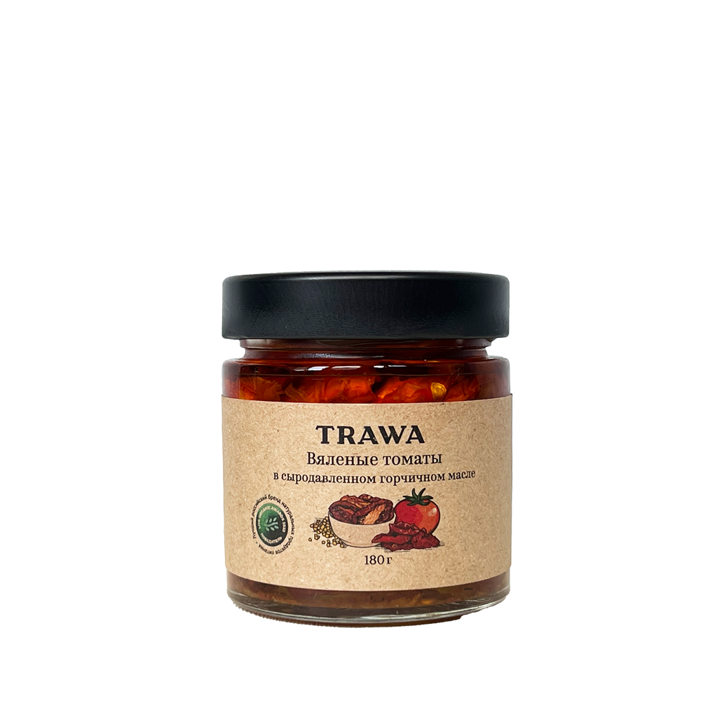 Вяленые томаты в сыродавленном горчичном масле купить на сайте TRAWA