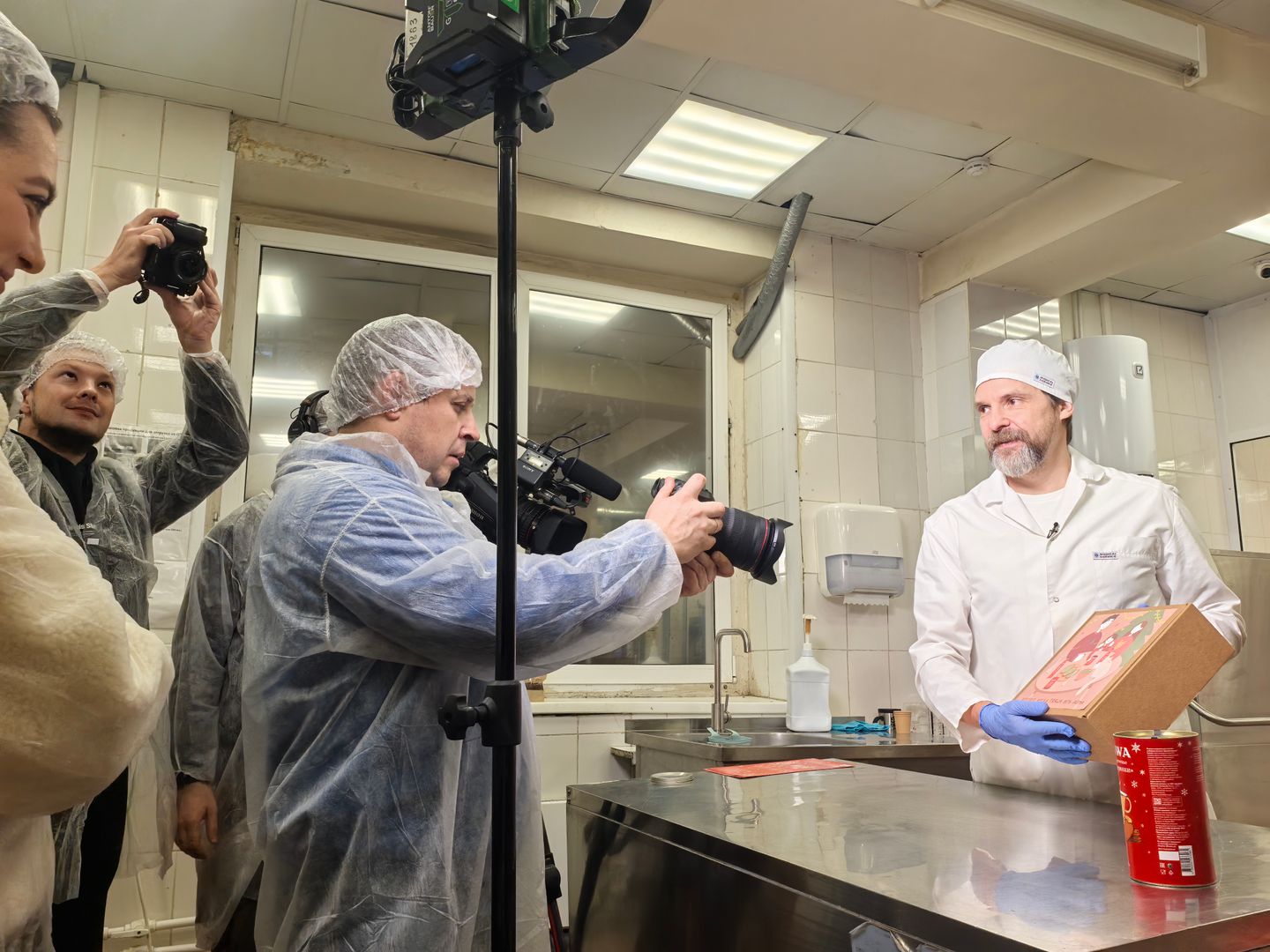  Съемки НТВ — на производстве TRAWA