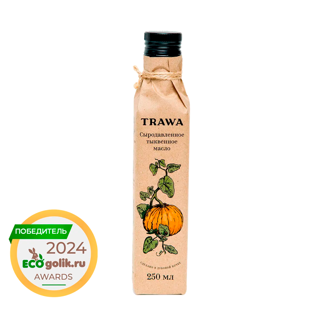Масло ТЫКВЕННОЕ сыродавленное купить на сайте TRAWA