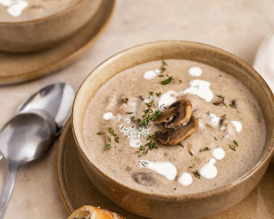 Грибной суп-пюре