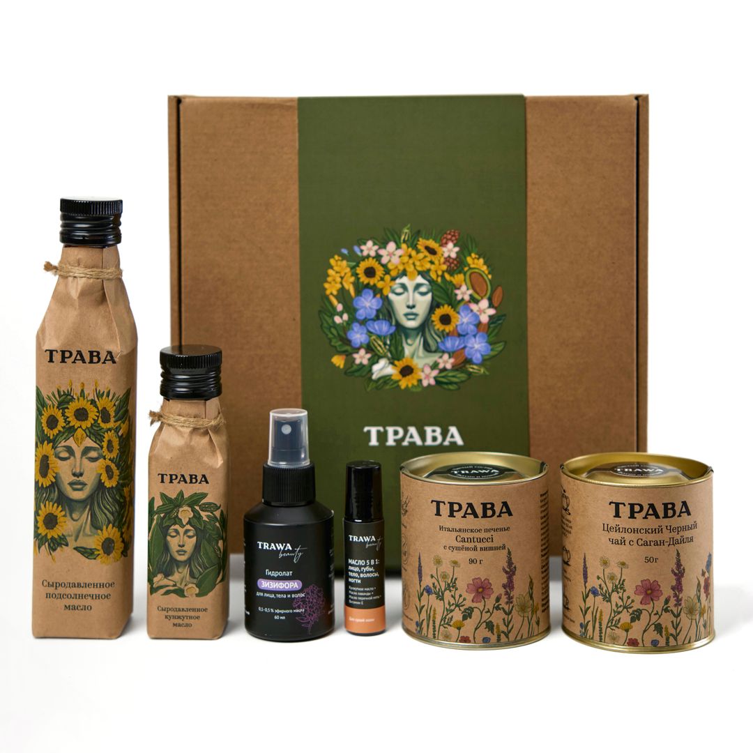 «Нежность и забота» набор, подарок к 8 марта купить на сайте TRAWA